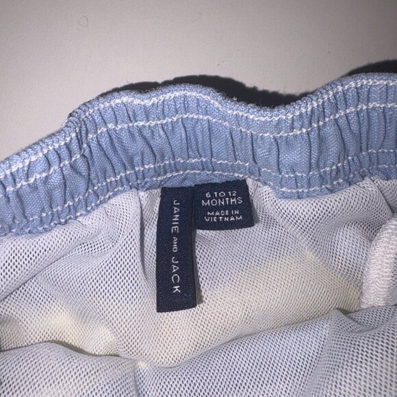 Janie and Jack Baby Boys Swim Trunks Bathing Suit Size 6-12M - Picture 2 of 7